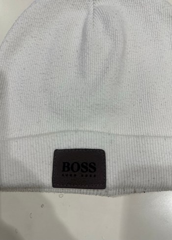 Beyaz Kadın Örgü Bere - Görsel 4