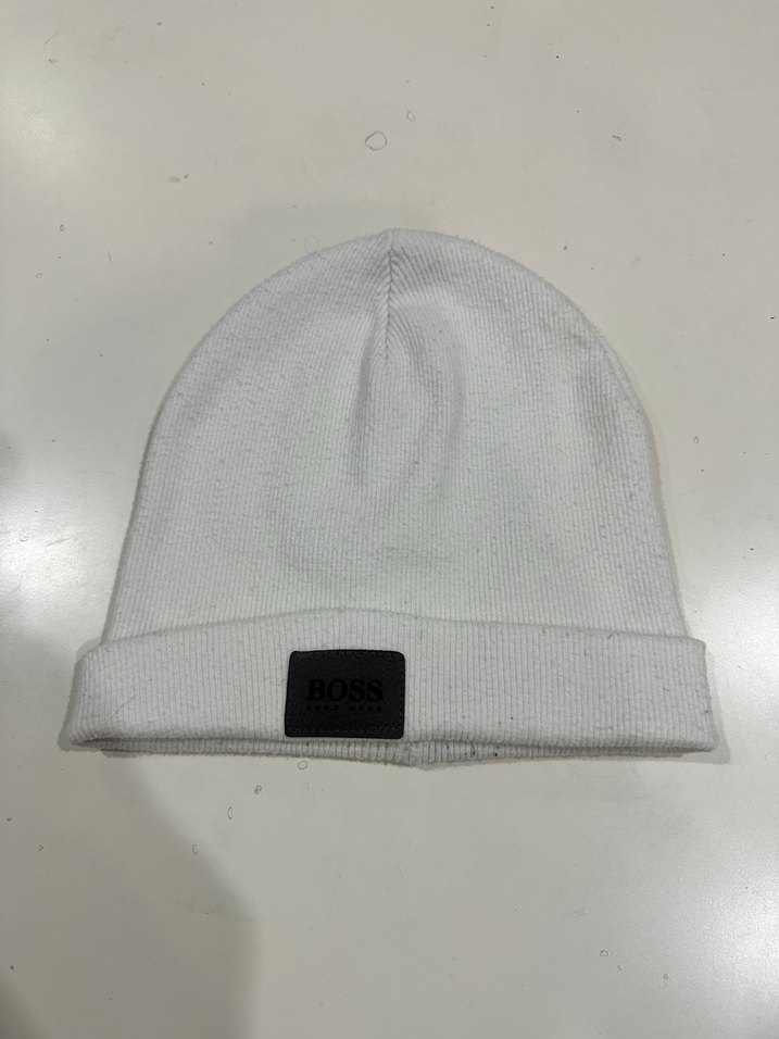 Beyaz Kadın Örgü Bere - Görsel 2