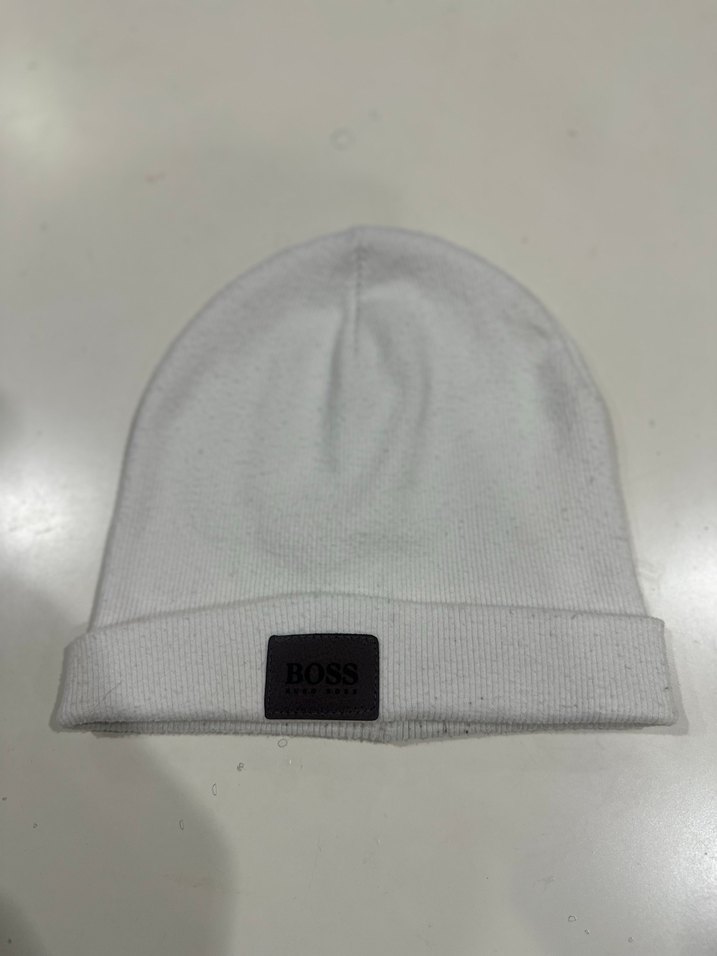 Beyaz Kadın Örgü Bere - Görsel 3