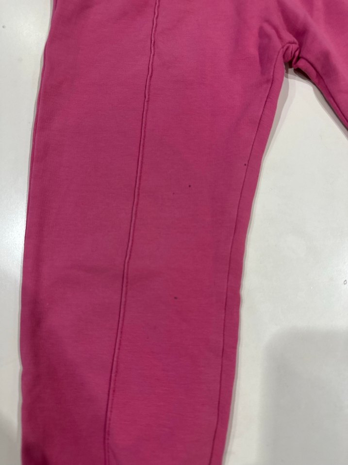 Pembe Rahat Kesim Kız Eşofman Altı - Görsel 3