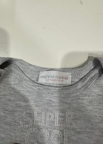 Gri Bebek Triko Çıtçıtlı Body Seti - Görsel 5