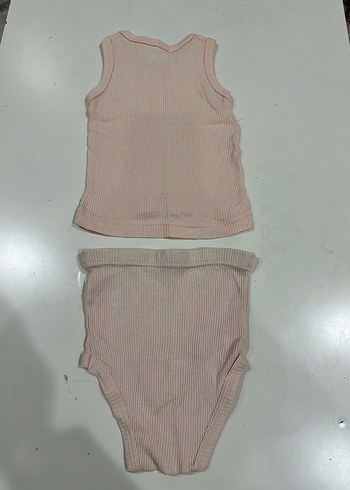 Pembe Kız Çocuk Atlet ve Külot Takımı - Görsel 5