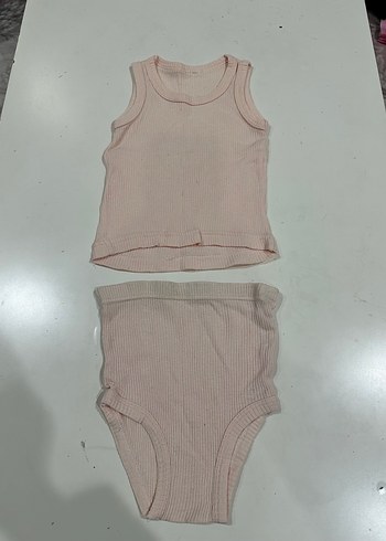 Pembe Kız Çocuk Atlet ve Külot Takımı - Görsel 2