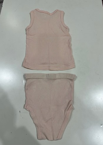 Pembe Kız Çocuk Atlet ve Külot Takımı - Görsel 6