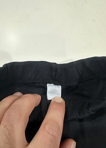 Siyah Kadın Geniş Paça Midi Pantolon - Görsel 5