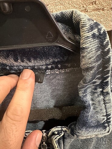 l/xl Beden TERTEMİZ ŞIK VE KULLANIŞLI KOT CEKET
