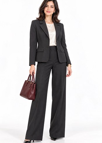Zara Sik Siyah Tek Dugmeli Blazer Ceket