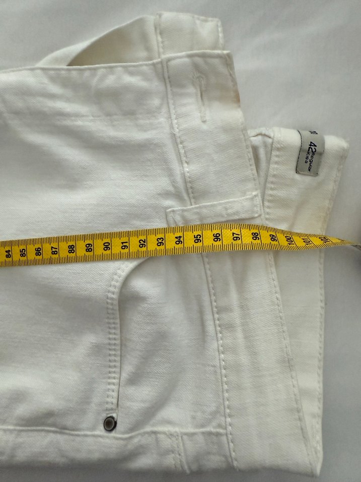 LCW Beyaz Kadın  Kot Pantolon - Görsel 5