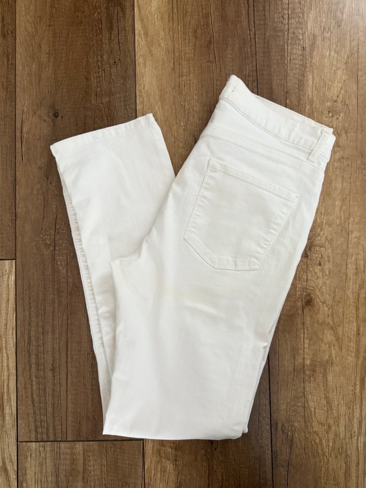 LCW Beyaz Kadın  Kot Pantolon - Görsel 3
