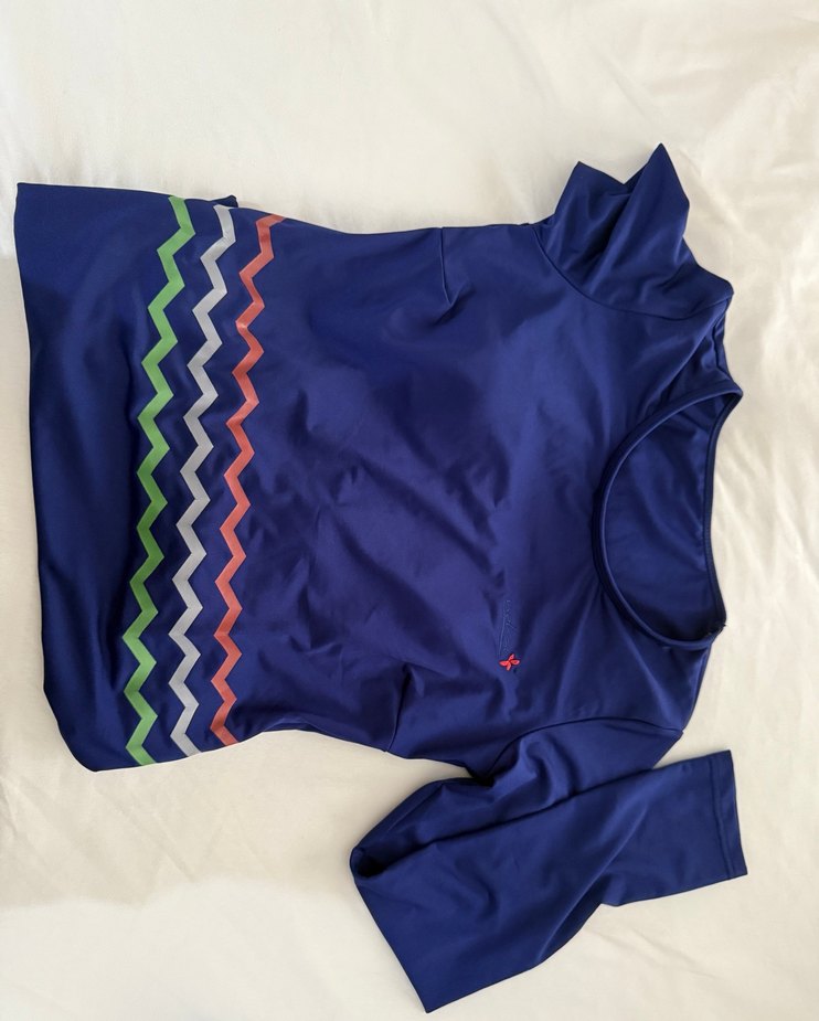 Renkli Baskılı Mavi  Haşema - Görsel 2