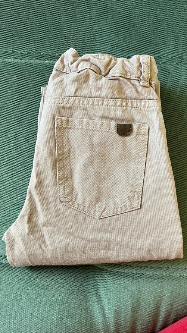 Bej Erkek Çocuk Regular Fit Pantolon - Görsel 4