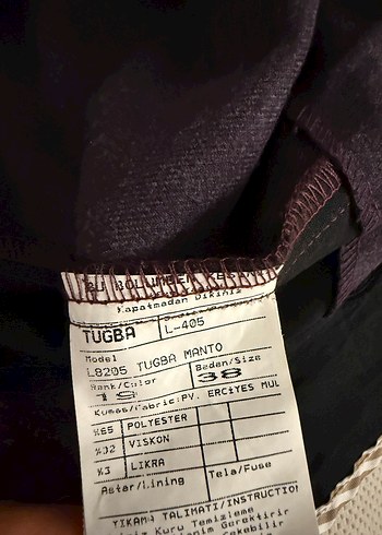 Düğmeli Uzun Kadın Kaban(TUĞBA GİYİM) - Görsel 12