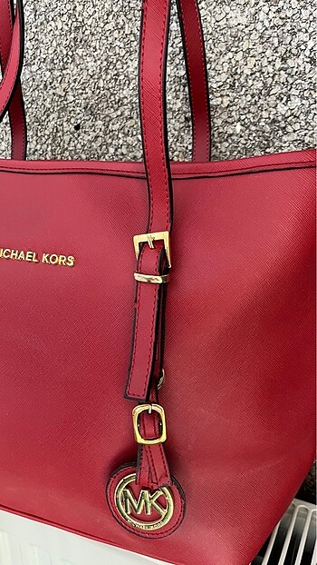 Michael Kors Kırmızı Çanta - Görsel 7
