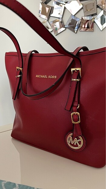 Michael Kors Kırmızı Çanta - Görsel 2