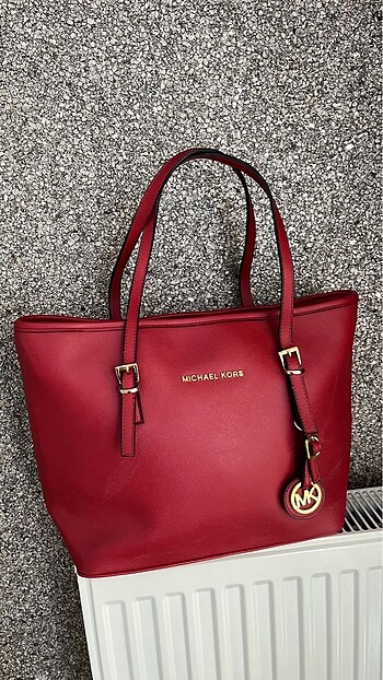 Michael Kors Kırmızı Çanta - Görsel 3