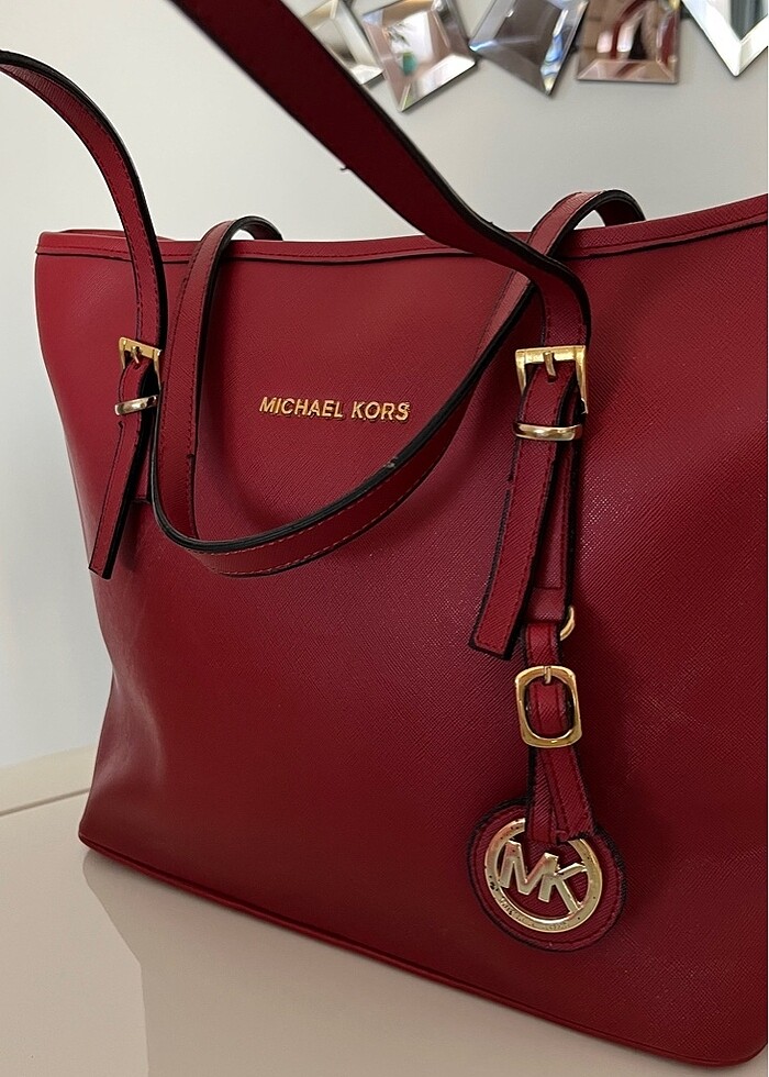 Michael Kors Kırmızı Çanta - Görsel 2