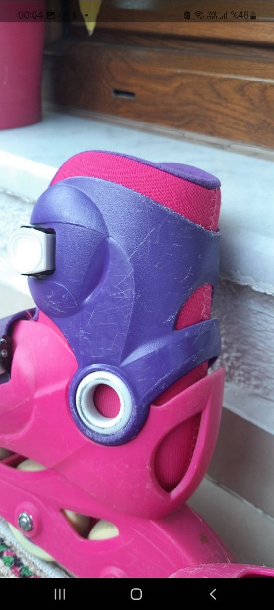 Renkli Pembe Erkek Kaykay Pateni - Görsel 4