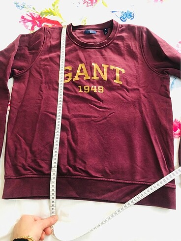 m Beden bordo Renk Gant sweat