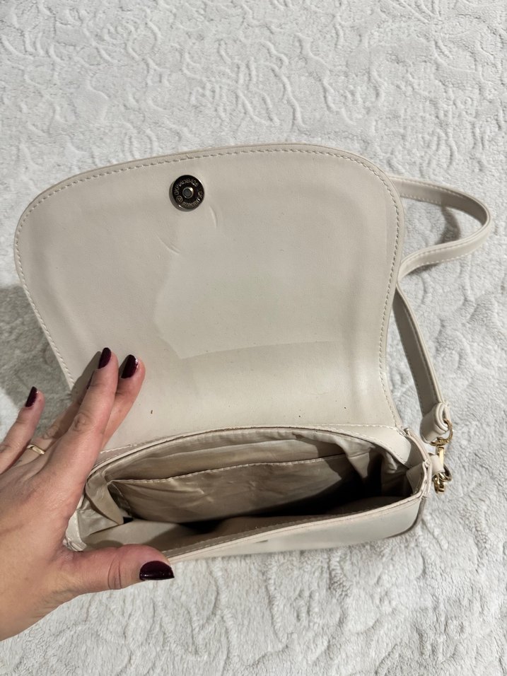 Bej Kadın Omuz Çantası - Görsel 2