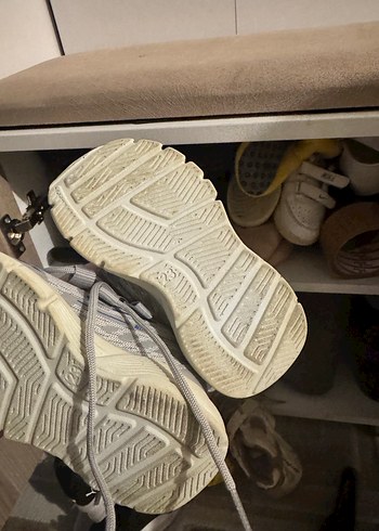 Gri Erkek Çocuk Spor Ayakkabı Velcro - Görsel 3