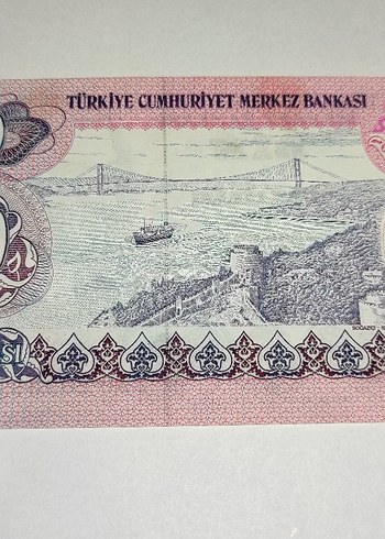  Beden Renk 6 Emisyon 1000 Lira F30 Serisi Çil Kondisyon