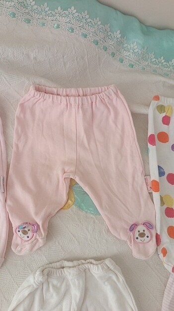 0-3 Ay Beden Kız bebek alt pijama