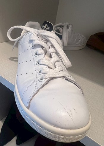 Beyaz Adidas Kadın Spor Ayakkabı - Görsel 3