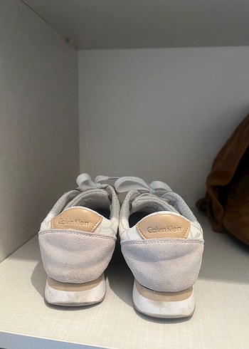 Calvin Klein Bej Spor Ayakkabı - Görsel 3