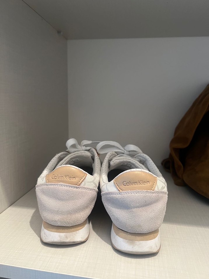 Calvin Klein Bej Spor Ayakkabı - Görsel 3