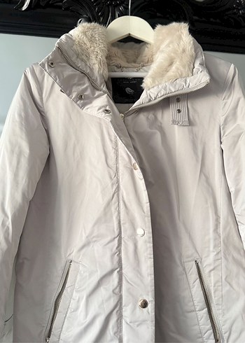 Zara Gri Kadın Mont - Görsel 3