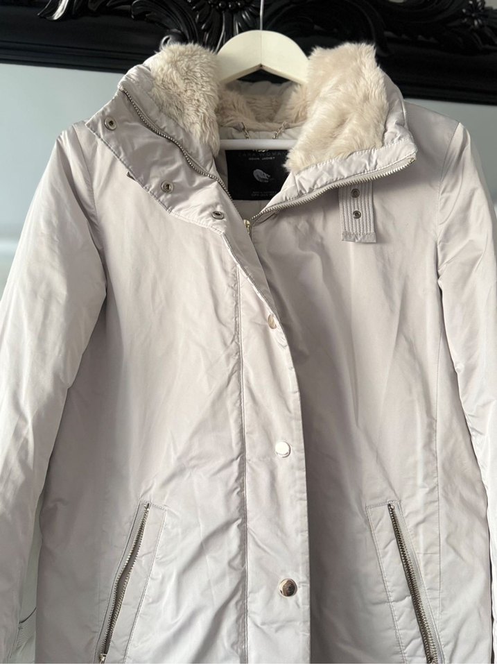 Zara Gri Kadın Mont - Görsel 3