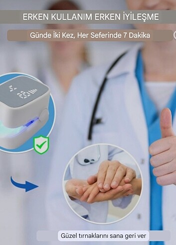 Tırnak mantar tedavisi lazer cihazı - Görsel 5