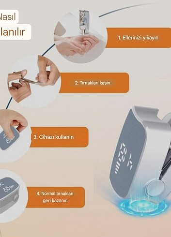 Tırnak mantar tedavisi lazer cihazı - Görsel 6