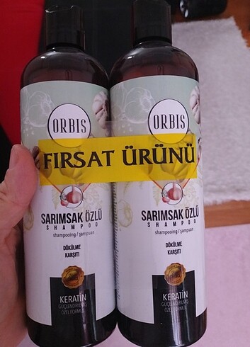 ORBİS SARIMSAK ÖZLÜ KERATİN ŞAMPUAN