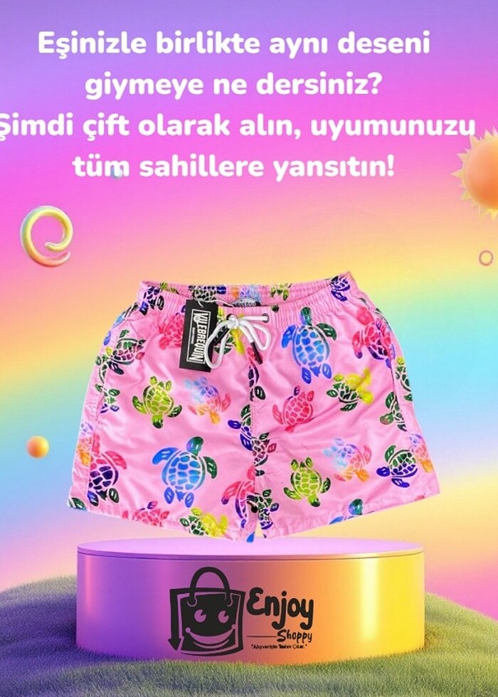 Hızlı kuruyan Deniz havuz şortu unisex - Görsel 4