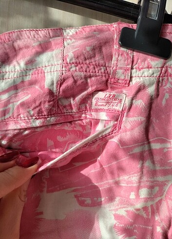 xs Beden pembe Renk LTB ŞORT BERMUDA VINTAGE