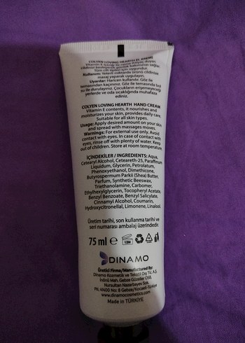 Colyen Loving Heart El Kremi 75 ml - Görsel 2