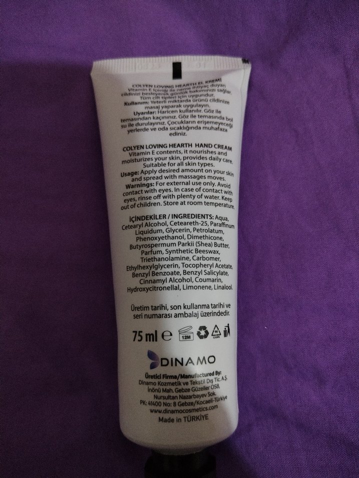 Colyen Loving Heart El Kremi 75 ml - Görsel 2