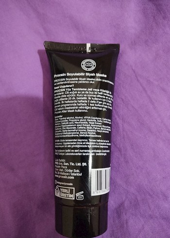 Procsin Siyah Maske 100 ml - Görsel 2