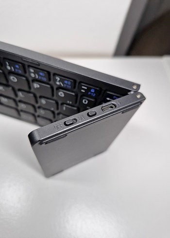 Katlanabilir Siyah Taşınabilir Klavye - Görsel 2