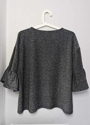 xl Beden Simli Bluz