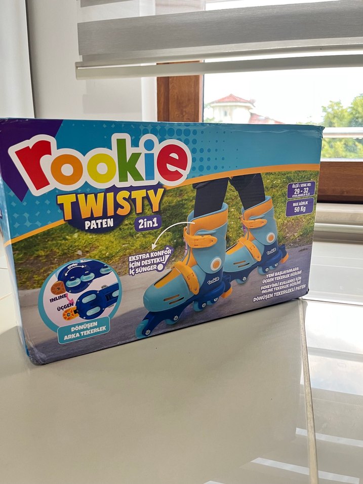 Renkli Rookie Twisty 2in1 Mavi Paten - Görsel 2