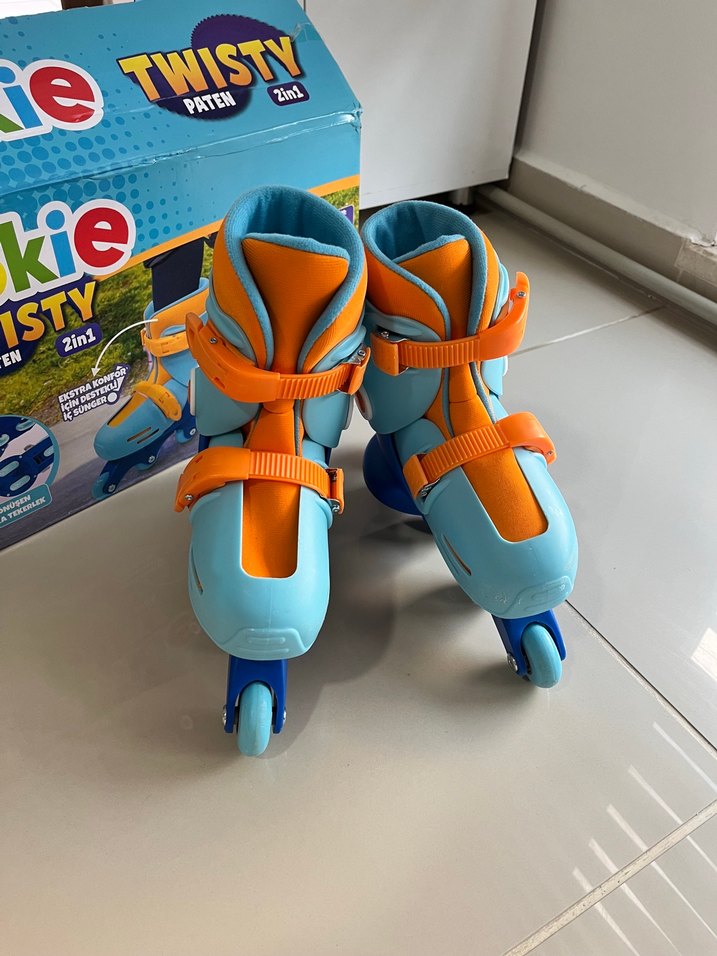 Renkli Rookie Twisty 2in1 Mavi Paten - Görsel 3