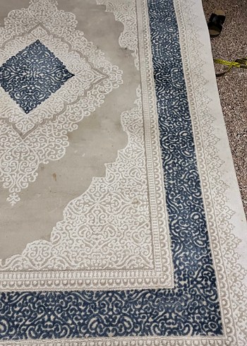  Beden gri Renk Halı 6 mkare