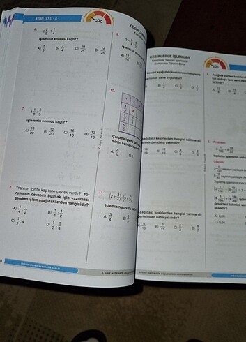  6 sınıf soru bankası matematik 