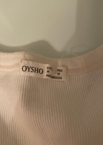 Oysho Beyaz Kadın Kolsuz Basic Atlet