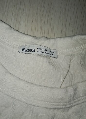 Bershka uzun kollu crop 