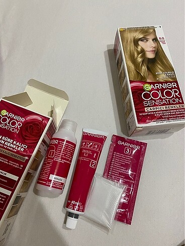 Garnier GARNIER COLOR SENSATION PARLAK KOYU SARI SAÇ BOYASI