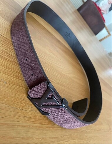 l Beden bordo Renk LOUIS VUITTON Erkek Kemer