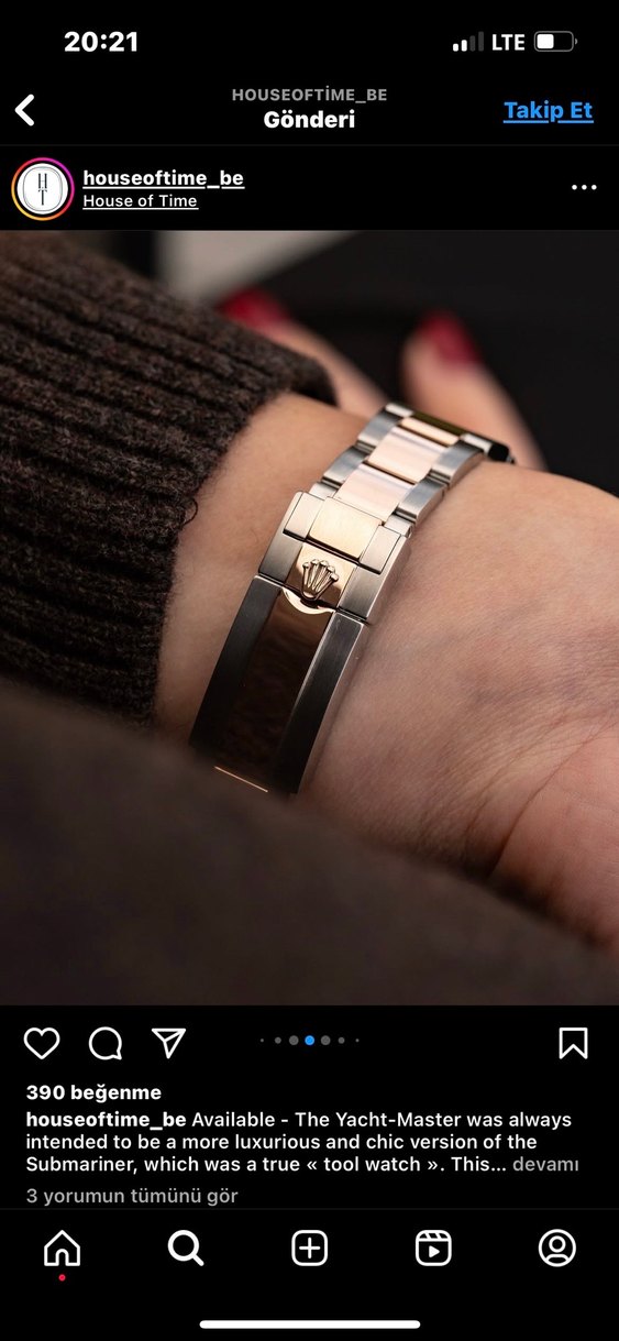 ROLEX GMT MASTER OTOMATİK SAAT - Görsel 5